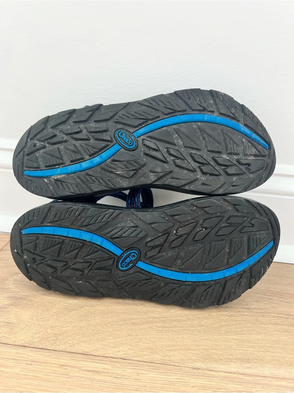 Chaco Z Cloud 2 Sport Sandal Hiking/Water Shoe Men’s Size 10 Blue Black